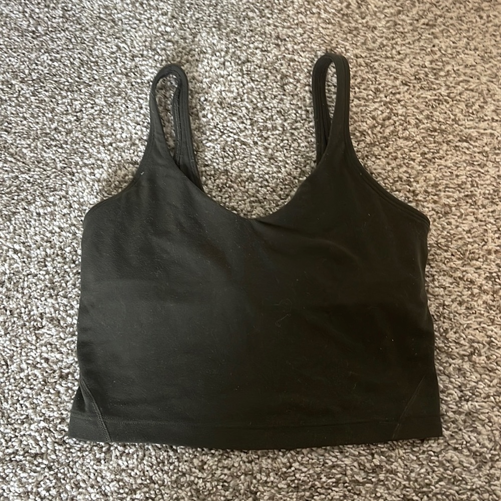 LULULEMON ALIGN TANK - olive green